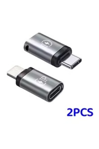 Choice1 Mixed 2 PCS 20W USB-C to 8-Pin Adapter – Fast Charge Cable Converter ...