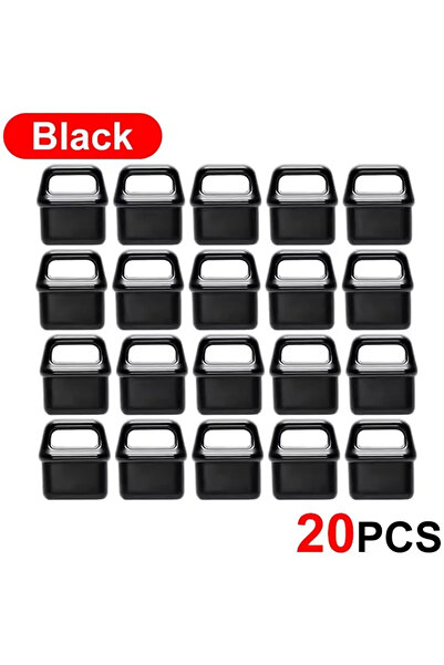Choice12 20Pcs Black DIY Dust Plugs Type C Charging Port Protector Stopper Ca...
