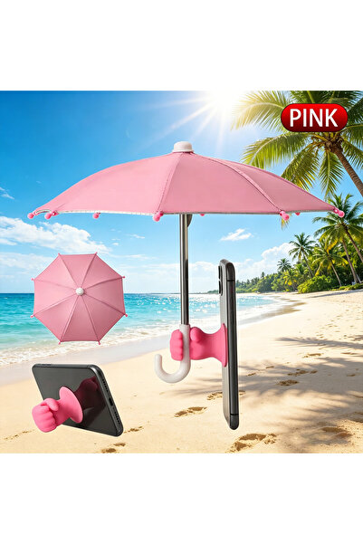 Choice4 PINK Outdoor Live Phone Mini Umbrella Waterproof Rainproof Universal ...