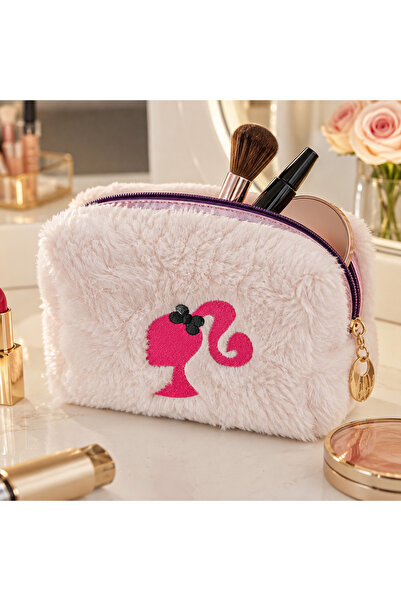 nnevora Plush Pen Holder and Makeup Bag Zippered Multi-Purpose Organizer Bag ...