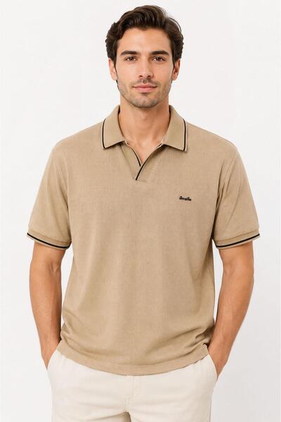 CLASSİCS MEN Gewer Slim Fit Men's Polo Neck T-Shirt 7754
