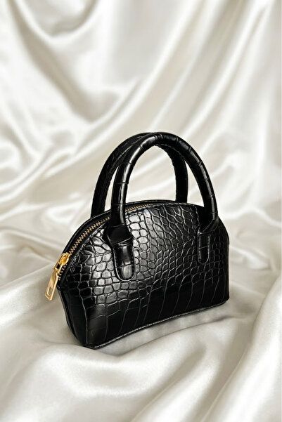 Gogoey Patent Leather Crocodile Pattern Crossbody Mini Hand and Shoulder Wome...