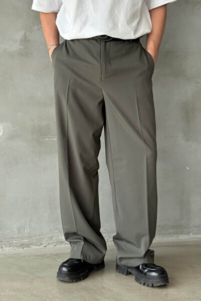 serline Premium Basic Baggy Fabric Trousers