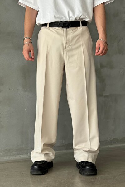serline Premium Basic Baggy Fabric Trousers