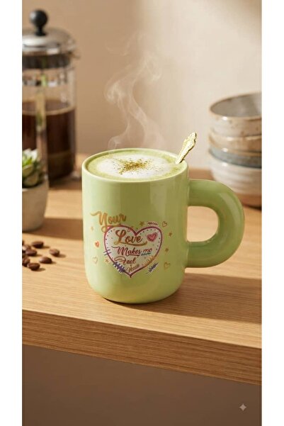 Generic Chunky / Thick Handle Ceramic Mug Coffee Cup
