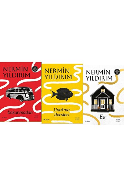 tolstoy Dokunmadan + Unutma Dersleri + Ev / Nermin Yıldırım 3 Kitap SET