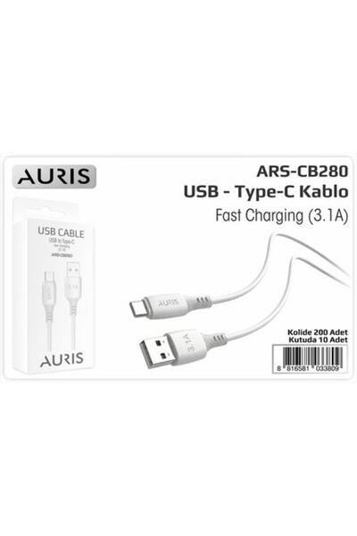 Auris Cb280 3.1A Type-C USB Cable