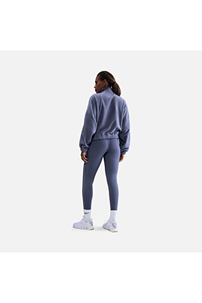 Nike One Therma-FIT Yarım Fermuarlı Oversize Kadın Polar Sweatshirt | IO0182