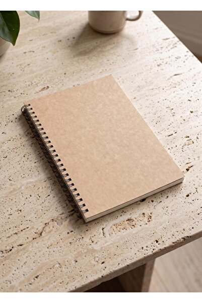 The Mia Striped Spiral Notepad A5 21 X 15 cm
