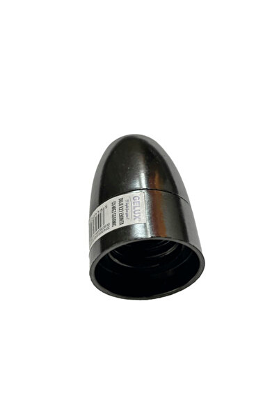 OEM Ebonite plastic lamp holder E27 black color