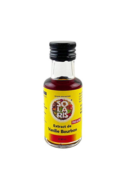 SOLARIS Extract de Vanilie Bourbon fara Alcool 30ml