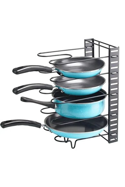 emc onshop Adjustable EMC ONSHOP® organizer for pots, pans, and lids, metal s...