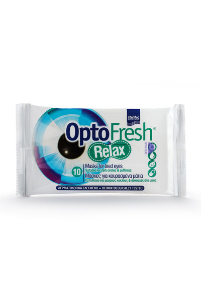 İNTERMED Optofresh Μάσκες Ματιών Relax για Μαύρους Κύκλους και Σακούλες Ματιώ...