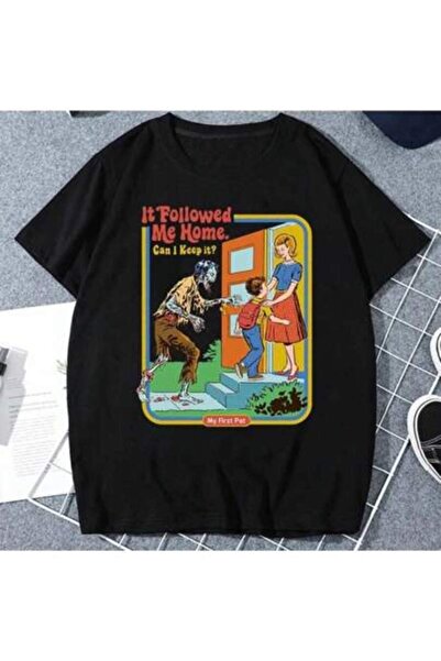 21JNRY It Followed Me Home Can I Keep It, Stylish Men's Basic Tee Soft, Light...