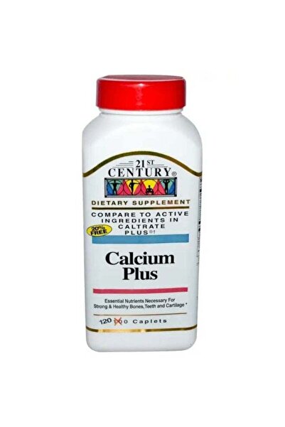21st Century Calcium Plus 120 Caplets