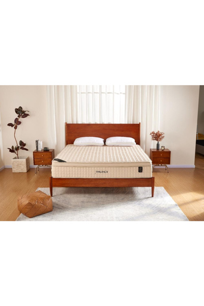 Generic Brand مرتبة ( MG ) BEIGE - 200×180+ 30 cm