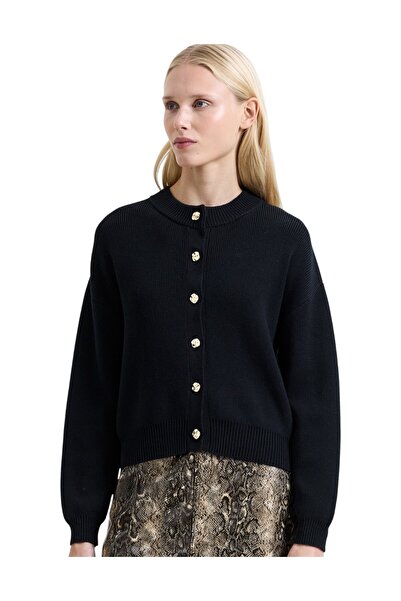 French Connection Women Milano Mozart Long Sleeve Cardigan