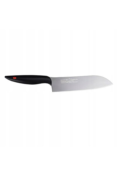 Kasumi Cuțit Santoku forjat din titan, gri 18, Japonia
