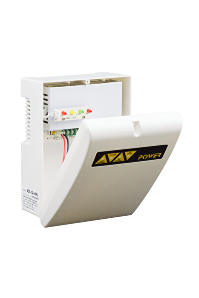 SDCYATAK Sursa de alimentare 12V/5A, back-up in cabinet de plastic SDC-12-5BPL