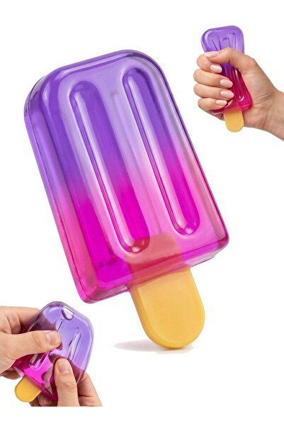 Needoh Squishy Toy 8.5cm Colorful Ice Cream Fidget Toy for Kids & Adults – Re...