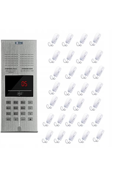 Genway Panou interfon digital WL-03NL V2 cititor de carduri cu indicații voca...