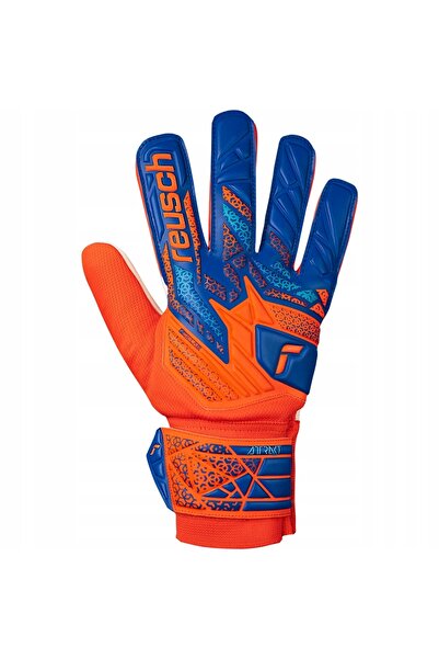 Reusch Attrakt Starter Solid mănuși de portar portocaliu-albastru 10.5