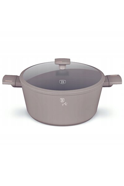 Berlinger Haus OALĂ TRADIȚIONALĂ CU CAPAC 8L COLECȚIA TAUPE BH-8103