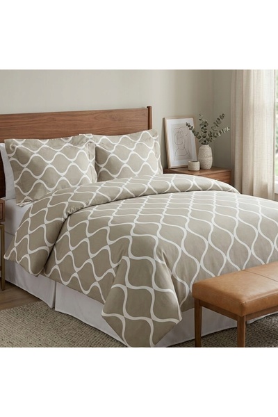 NO BRAND SET DE AȘTERNUTURI 220x200 + 2 FEȚE DE PERNĂ 70x80 BUMBAC SATINAT - ...
