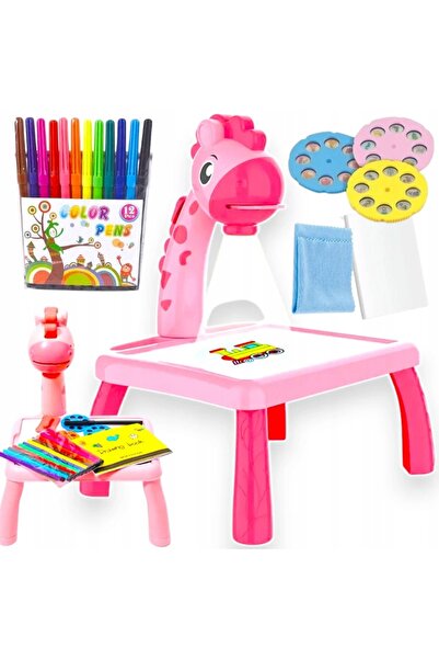 Toys MASA DE PICTAT MARE XL TABLĂ DE DESEN CU PROIECTOR MAGIC