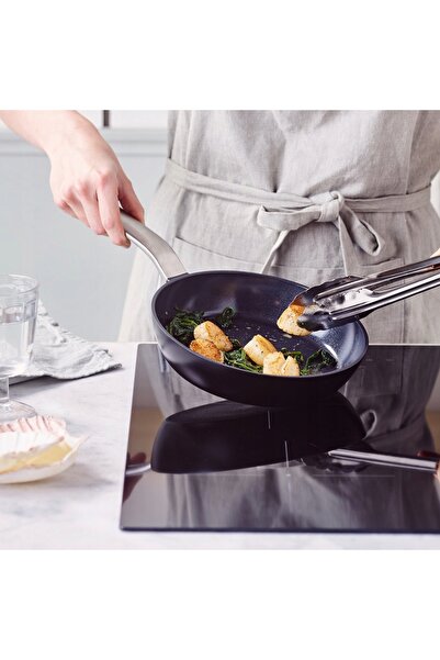 Greenpan Tigaie antiaderentă Evolution din oțel inoxidabil 24cm pentru inducție