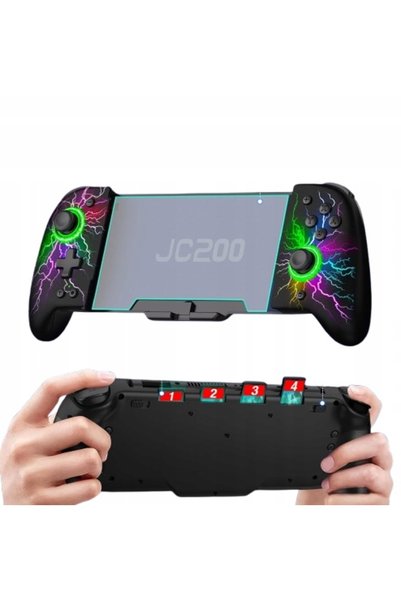 NO BRAND GAMEBOY GAMMEEFY JC200 CONTROLLER JOYPAD WIRELESS PENTRU NINTENDO SW...