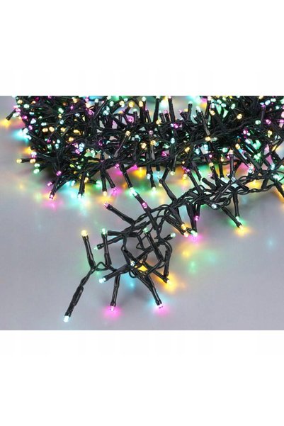 Home Styling Collection Ghirlande de Crăciun multicolore, 700 de LED-uri, 14 ...
