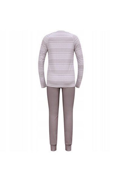 Odlo Set de lenjerie termică pentru copii, pantaloni și bluză mov
