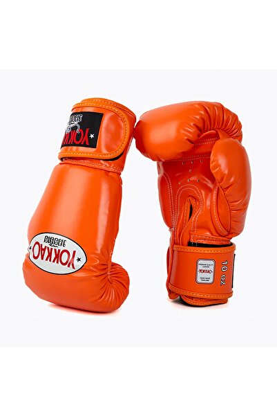 NO BRAND Mănuși de box pentru bărbați YOKKAO Matrix portocaliu ibis 8 oz