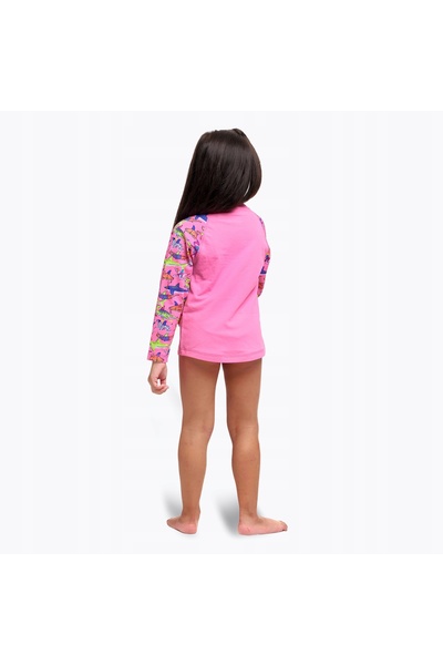NO BRAND Bluză cu mânecă lungă + slip de înot pentru copii Funkita Zippy Rash...