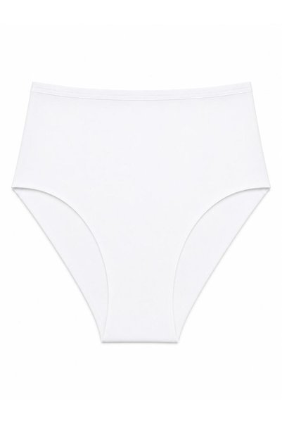 Adeniz Kadın (Beli Lastikli) 3'lü Dikişsiz Lazer Kesim Iz Yapmaz Likralı Yüksek Bel Bikini Slip Külot Premium Esnek ve Yumuşak