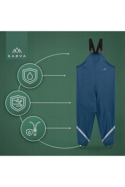 NO BRAND Pantaloni impermeabili pentru copii KADVA AquaLock JR, membrană 5000...