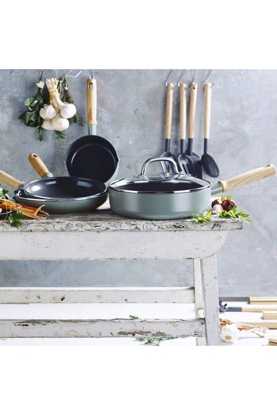 Greenpan Tigaie Mayflower cu capac antiaderentă 24cm pentru inducție