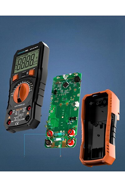 NO BRAND CRENOVA 890Z Multimetru Digital Portabil Tester Multifuncțional Volt...