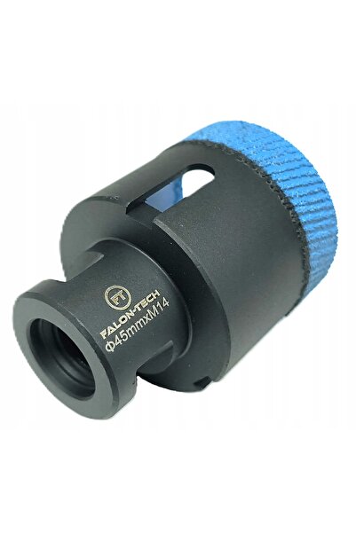 NO BRAND BURĂ DIAMANTATĂ DE 45 MM, M14, CORONĂ DE GĂURIRE PENTRU GRES, PLĂCI ...