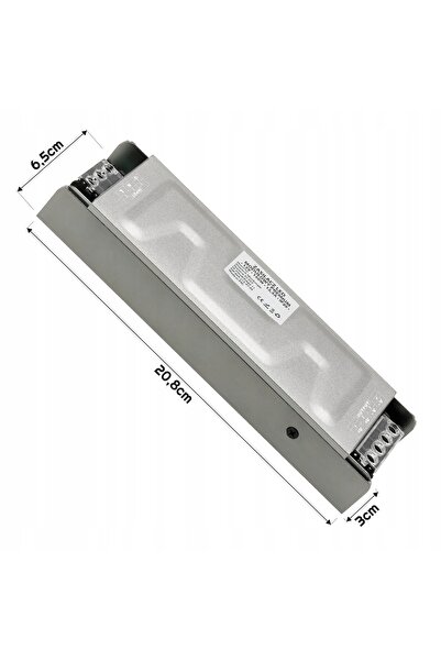 NO BRAND Sursă de alimentare LED 12 V, transformator 150 W, 12 A, IP20, modul...