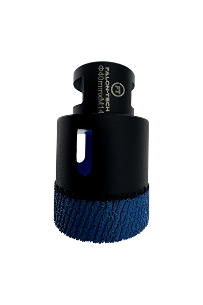 NO BRAND Burghiu diamantat 40 mm M14, carotieră pentru piatră, gresie, plăci ...