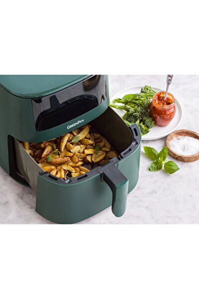 Greenpan Friteuză cu aer cald Bistro Single 7,2l verde
