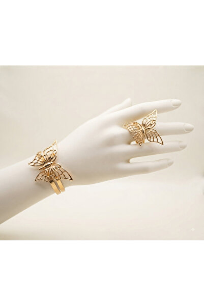byozanyılmaz Kelbek Bracelet Ring Set