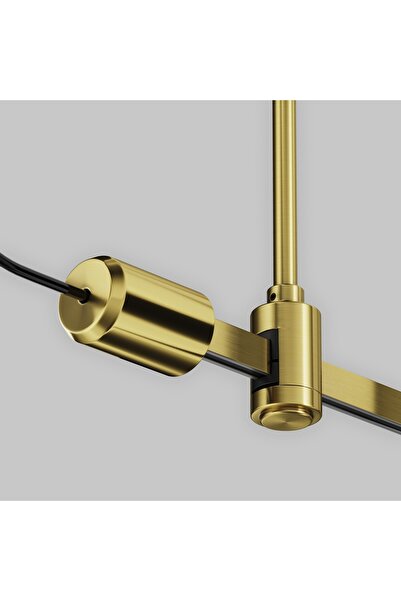 NO BRAND Maytoni FLARITY montaj pe tavan alimentator lateral alamă 24V