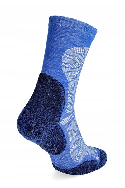 NO BRAND Șosete Bridgedale Hike UL T2 Merino Perfo Crew Pattern - albastru re...
