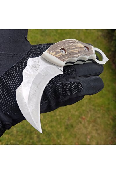 NO BRAND Cuțit Karambit SCORPION HORNS Full Tang AUS-8A ND57