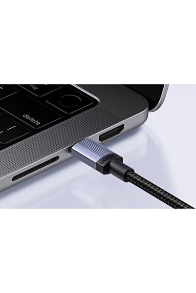NO BRAND UGREEN CABLU USB-C LA USB-C 3M PD 240W NYLON NEGRU