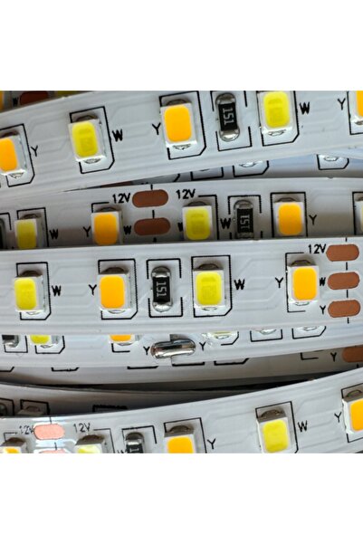 NO BRAND Kit bandă LED CCT 14m Lumină rece/caldă Driver de alimentare MIBOXER...