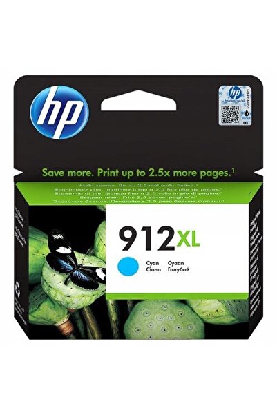 HP Cerneală pentru imprimantă 912 XL albastru (cyan) |   13 ml |   825 pagini...